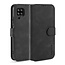 CaseMe - Samsung Galaxy A42 Case - Magnetic 2 in 1 Case - Leather Back Cover - Black