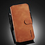 CaseMe - Samsung Galaxy A42 Case - Magnetic 2 in 1 Case - Leather Back Cover - Light Brown