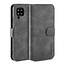 CaseMe - Samsung Galaxy A42 Hoesje - Magnetisch 2 in 1 Case - Ming Serie - Leren Back Cover - Grijs