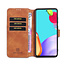 CaseMe - Samsung Galaxy A52 Case - Magnetic 2 in 1 Case - Leather Back Cover - Light Brown