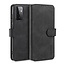 CaseMe - Samsung Galaxy A72 Case - Magnetic 2 in 1 Case - Leather Back Cover - Black