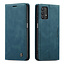 CaseMe - Case for Samsung Galaxy A52 5G - PU Leather Wallet Case Card Slot Kickstand Magnetic Closure - Blue