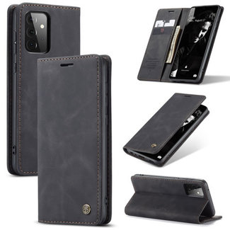 CaseMe CaseMe - Samsung Galaxy A72 5G hoesje - Wallet Book Case - Magneetsluiting - Zwart