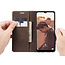 CaseMe - Case for Samsung Galaxy A32 5G - PU Leather Wallet Case Card Slot Kickstand Magnetic Closure - Dark Brown