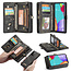 CaseMe - Case for Samsung Galaxy A52 5G - Wallet Case with Card Holder, Magnetic Detachable Cover - Black