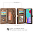 CaseMe - Case for Samsung Galaxy A52 5G - Wallet Case with Card Holder, Magnetic Detachable Cover - Brown