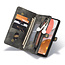 CaseMe - Case for Samsung Galaxy A72 5G - Wallet Case with Card Holder, Magnetic Detachable Cover - Black
