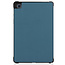 Case for Samsung Galaxy Tab A7 (2020) - 10.4 inch - Book Case Whiteh TPU Cover - Green