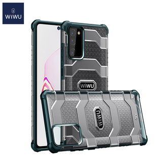 WIWU WiWu - Samsung Galaxy Note 20 Hoesje - Voyager Case - Schokbestendige Back Cover - Donker Groen
