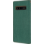 iPhone 12 / 12 Pro Hoesje - Mercury Canvas Diary Wallet Case - Hoesje met Pasjeshouder - Groen
