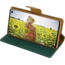 iPhone 12 Pro Max Hoesje - Mercury Canvas Diary Wallet Case - Hoesje met Pasjeshouder -Groen