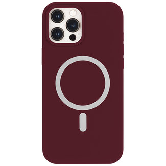 Mercury Goospery iPhone 12 Mini Hoesje - Magsafe Case - Magsafe compatibel - TPU Back Cover - Wine Red