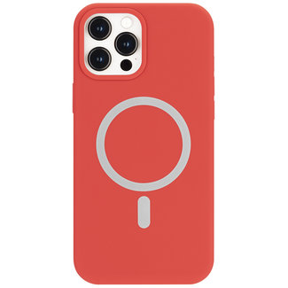 Mercury Goospery iPhone 12 Pro Max Hoesje - Magsafe Case - Magsafe compatibel - TPU Back Cover - Roze