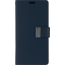 iPhone 12 Pro Max Hoesje - Goospery Rich Diary Case  - Hoesje met Pasjeshouder - Donker Blauw