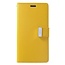 Case for iPhone 12 Pro Max Case - Flip Cover - Goospery Rich Diary - Yellow