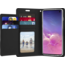 Samsung Galaxy Note 20 Hoesje - Goospery Rich Diary Case  - Hoesje met Pasjeshouder - Zwart