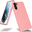 Samsung Galaxy S21 Plus Hoesje - Soft Feeling Case - Back Cover - Roze