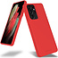 Samsung Galaxy S21 Ultra Hoesje - Soft Feeling Case - Back Cover - Rood