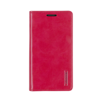 Mercury Goospery iPhone 12 / 12 Pro Hoesje - Blue Moon Flip Case - Met pasjeshouder - Rood