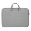 Laptop bag - Laptop sleeve 13 inch - Laptop bag and Laptop Sleeve in one - With Extra Compartment - Light Gray