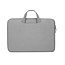 Laptop bag - Laptop sleeve 13 inch - Laptop bag and Laptop Sleeve in one - With Extra Compartment - Light Gray