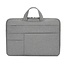 Laptop Bag 15.4 inch - Laptop Sleeve With Extra Compartments - Laptop Sleeve with Handle - Splashproof Bag - Grey