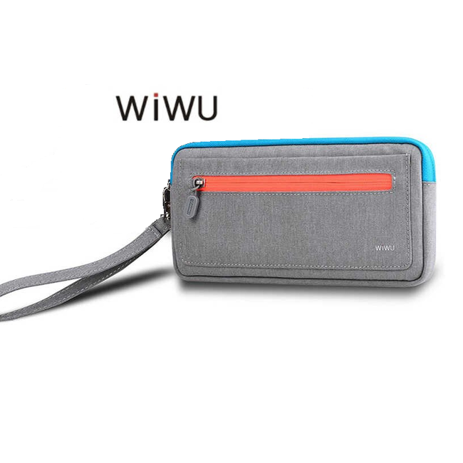 WIWU - Nintendo Switch Case Cozy - Nintendo Switch Accessoires - Nintendo Switch Beschermhoes en Standaard - Grijs