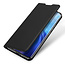 Dux Ducis - Case for Xiaomi Mi 11 Lite - Ultra Slim PU Leather Flip Folio Case with Magnetic Closure - Black