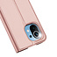 Dux Ducis - Case for Xiaomi Mi 11 Lite - Ultra Slim PU Leather Flip Folio Case with Magnetic Closure - Rose Gold