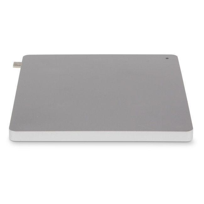 LMP - Draadloos oplaadstation met Qi-technologie - USB-C naar KB-1843 en USB-C oplaadpoort - USB-C oplaadkabel - Zilver