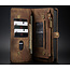 CaseMe - iPhone 12 Pro Max hoesje - 2 in 1 Wallet Book Case - Bruin