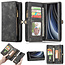 CaseMe - Case for Samsung Galaxy Note 20 - Wallet Case with Card Holder, Magnetic Detachable Cover - Black