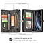 CaseMe - Case for Samsung Galaxy Note 20 - Wallet Case with Card Holder, Magnetic Detachable Cover - Black