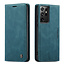 CaseMe - Samsung Galaxy S21 Ultra  hoesje - Wallet Book Case - Magneetsluiting - Blauw