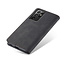 CaseMe - Case for Samsung Galaxy S21 Ultra - PU Leather Wallet Case Card Slot Kickstand Magnetic Closure -Black