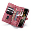 CaseMe - Case for Samsung Galaxy S21 Plus - Wallet Case with Card Holder, Magnetic Detachable Cover - Red