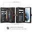 CaseMe - Case for Samsung Galaxy S21 Ultra - Wallet Case with Card Holder, Magnetic Detachable Cover - Black