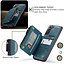 CaseMe - Samsung Galaxy S21 Case - Back Cover - with RFID Cardholder - Blue