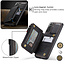 CaseMe - Samsung Galaxy S21 Plus Case - Back Cover - with RFID Cardholder - Black