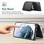 CaseMe - Samsung Galaxy S21 Ultra Hoesje - Back Cover - met RFID Pasjeshouder - Zwart