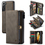 CaseMe - Samsung Galaxy S21 Plus Hoesje - Back Cover en Wallet Book Case - Multifunctioneel - Bruin