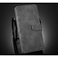 CaseMe - Samsung Galaxy S21 Case - with Magnetic closure - Leather Book Case - Grey