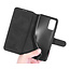 CaseMe - Samsung Galaxy S20 FE Case - with Magnetic closure - Leather Book Case - Black