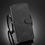 CaseMe - Samsung Galaxy S20 FE Case - with Magnetic closure - Leather Book Case - Black