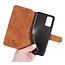 CaseMe - Samsung Galaxy S20 Plus Case - with Magnetic closure - Leather Book Case - Light Brown