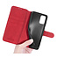CaseMe - Samsung Galaxy S20 Plus Case - with Magnetic closure - Leather Book Case - Red
