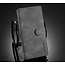 CaseMe - Samsung Galaxy Note 20 Ultra Case - with Magnetic closure - Leather Book Case - Grey