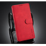 CaseMe - Samsung Galaxy Note 20 Ultra Hoesje - Met Magnetische Sluiting - Ming Serie - Leren Book Case - Rood