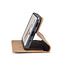 CaseMe - Samsung Galaxy S20 FE Hoesje - Wallet Book Case - Magneetsluiting - Licht Bruin