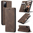 CaseMe - Samsung Galaxy S20 FE Hoesje - Wallet Book Case - Magneetsluiting - Donker Bruin